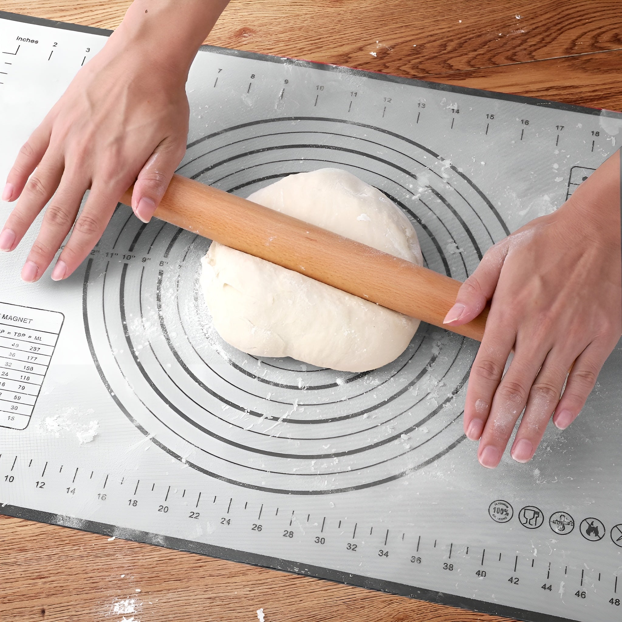 Individual de silicona antideslizante para repostería – Al mejor precio en NQLN Store Caracas y Margarita