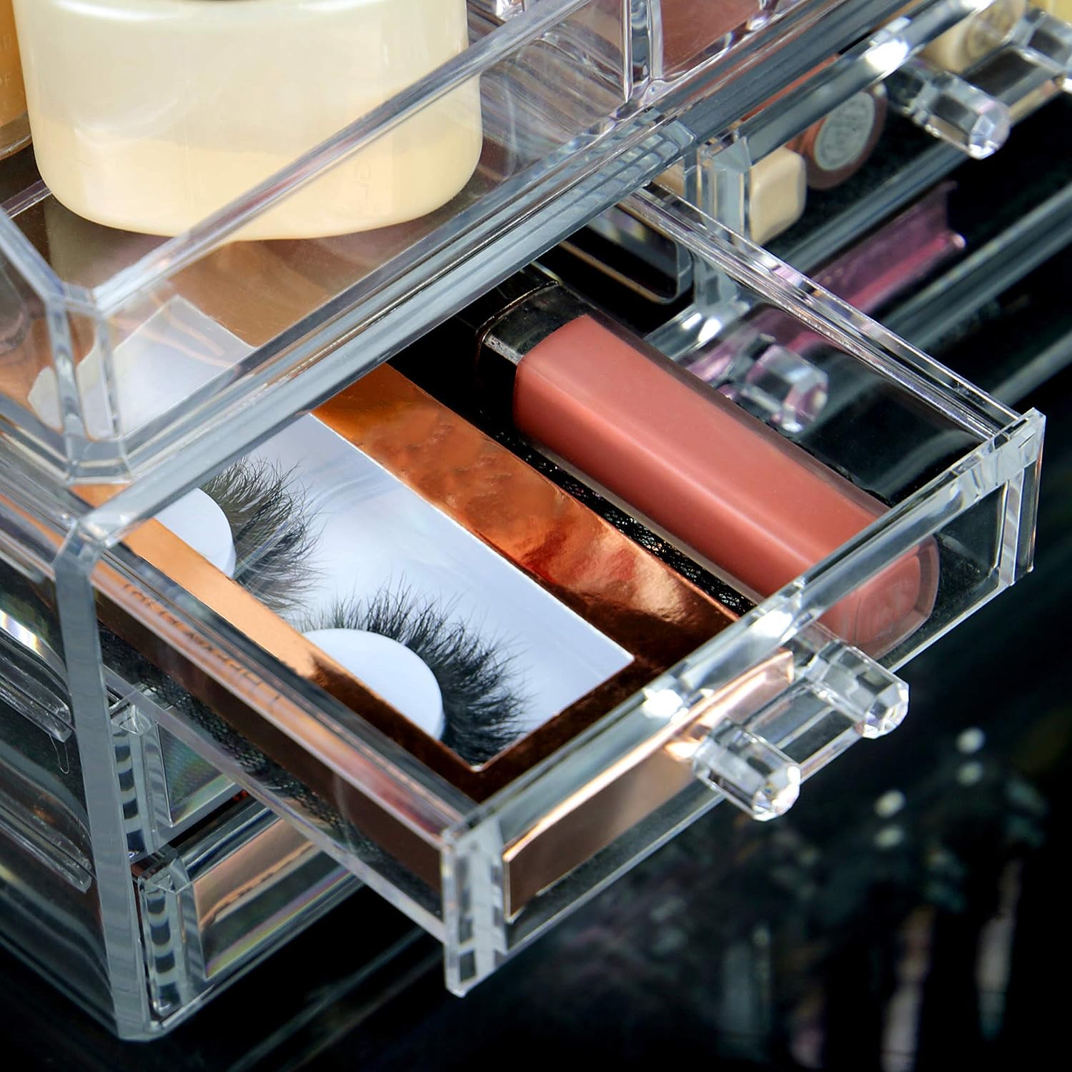 Cajas exhibidora de acrilico para joyeria y cosmetico – Al mejor precio en NQLN Store Caracas y Margarita