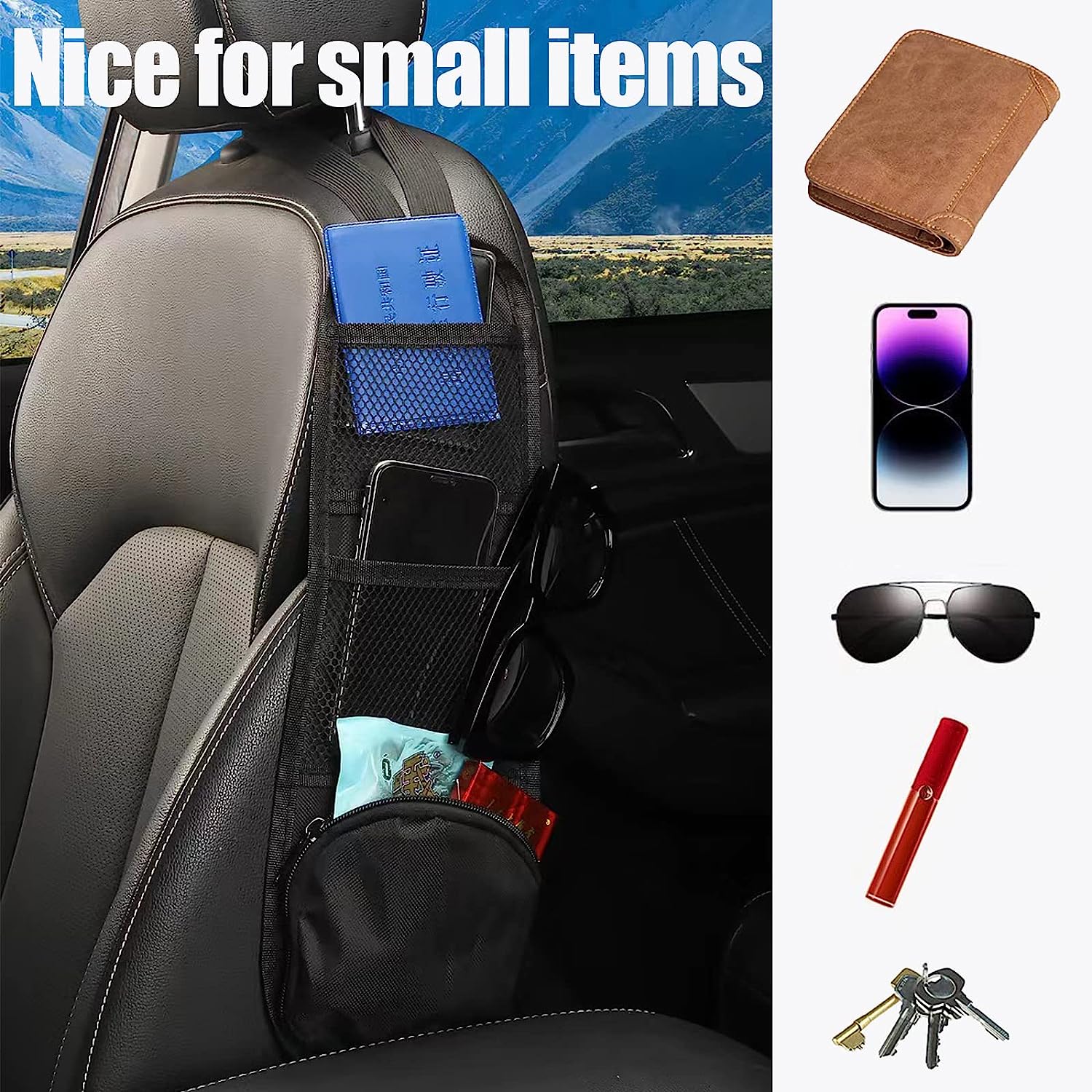 Bolso lateral organizador para el carro – Disponible en Caracas y Margarita – NQLN Store