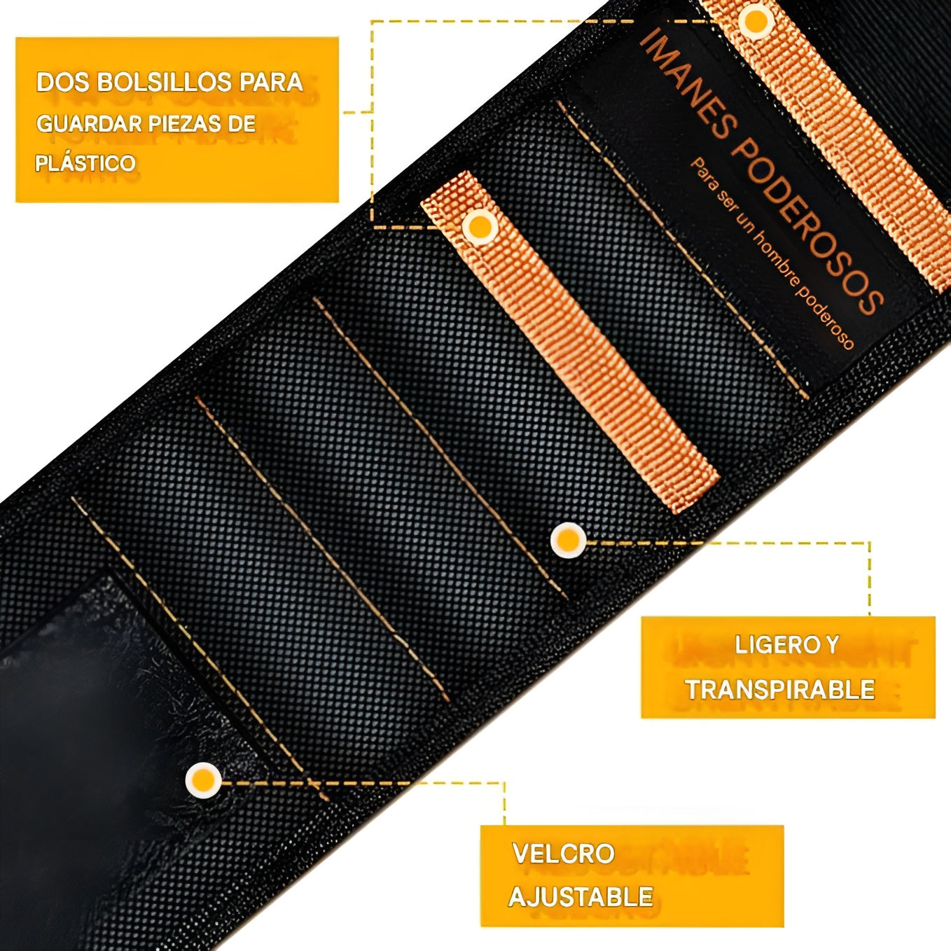 Pulsera magnética para herramientas – Envío a toda Venezuela – NQLN Store