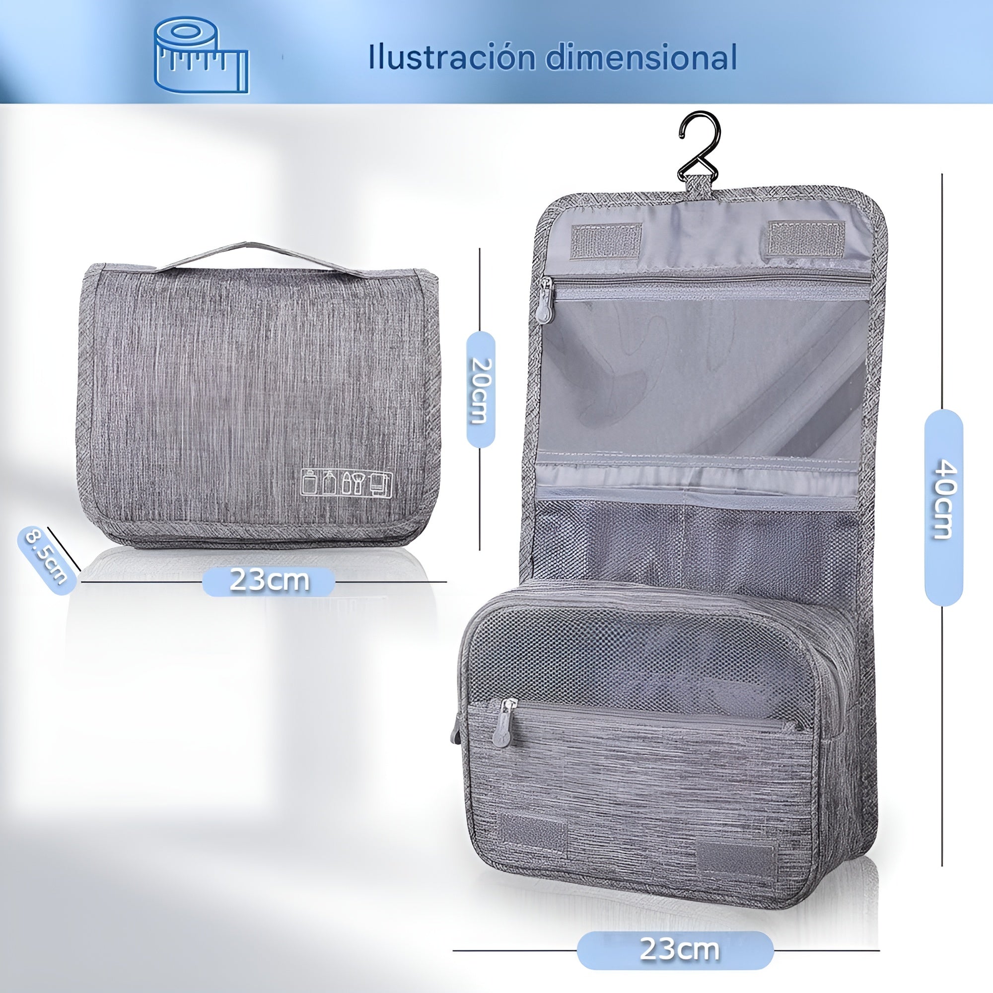 Bolso organizador de viaje Para Cosméticos – Disponible en Caracas y Margarita – NQLN Store