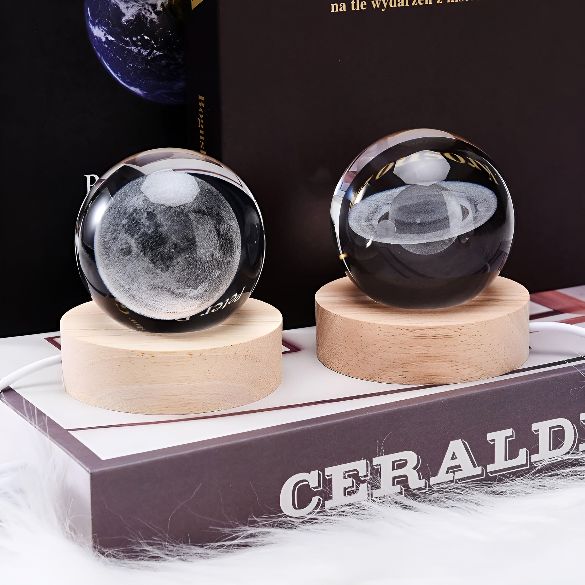 Bola de cristal de luz nocturna – Envío a toda Venezuela – NQLN Store
