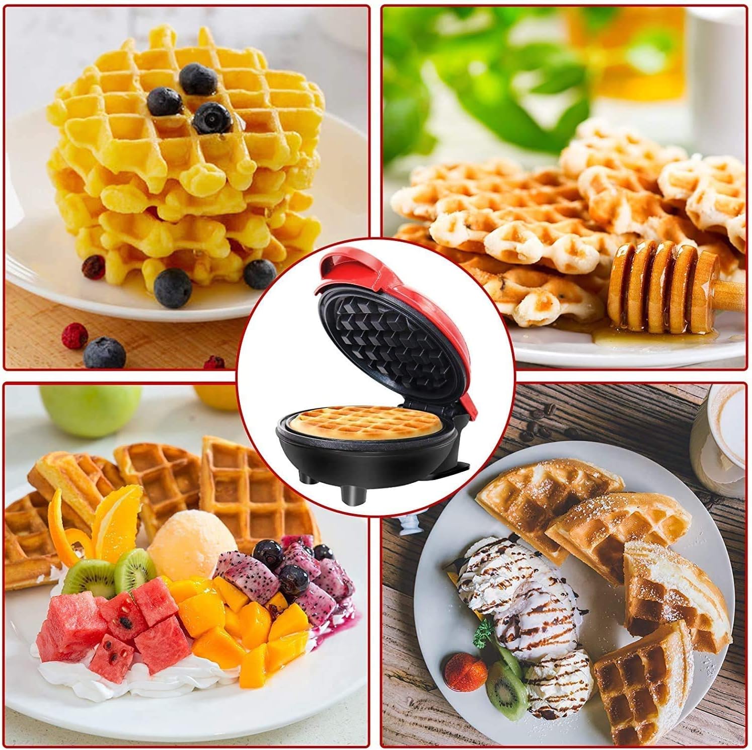 Mini maquina para hacer waffles – Tienda online NQLN Store Venezuela