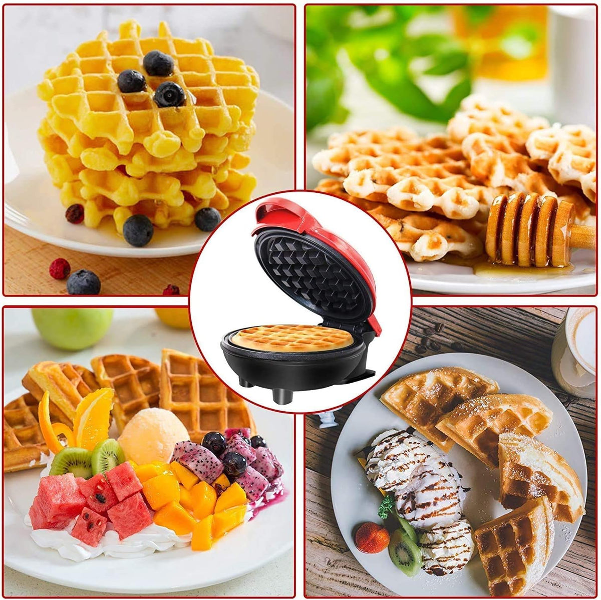 Mini maquina para hacer waffles – Tienda online NQLN Store Venezuela