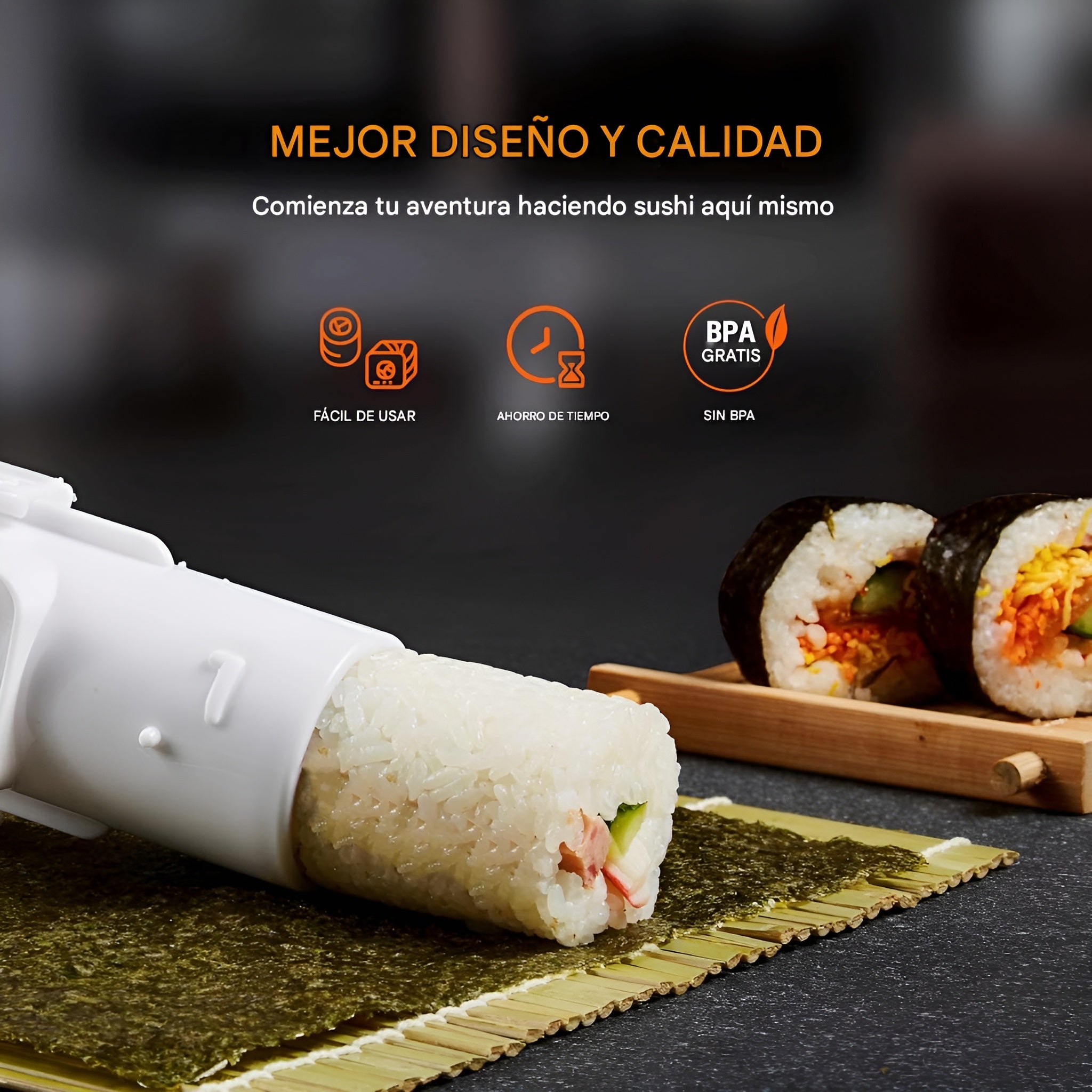 Molde para preparar roles de sushi – Tienda online NQLN Store Venezuela
