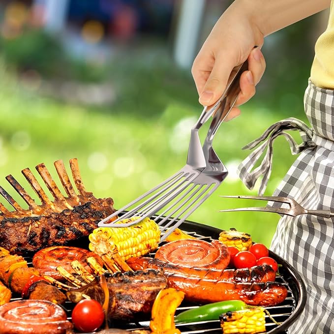 Espatula de acero inoxidable para cocinar – Al mejor precio en NQLN Store Caracas y Margarita