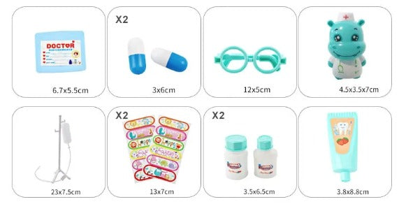 Juguete de doctor 47 piezas para la medicina – Envío a toda Venezuela – NQLN Store