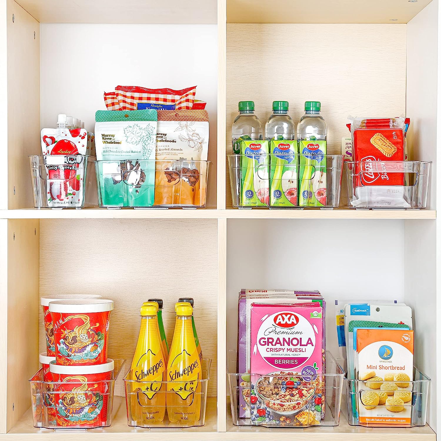 Contenedores organizadores de refrigerador (Pack de 8) – Comprar al mejor precio en NQLN Store Venezuela