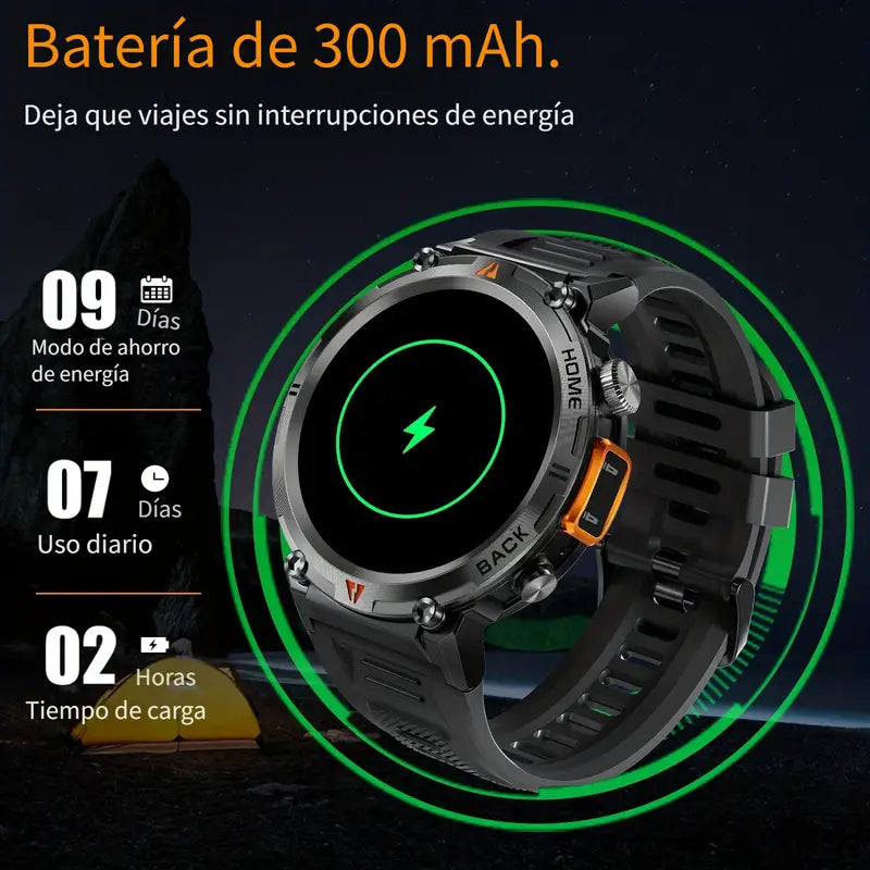 Reloj inteligente aprueba de agua – Vista adicional – Disponible en NQLN Store Venezuela