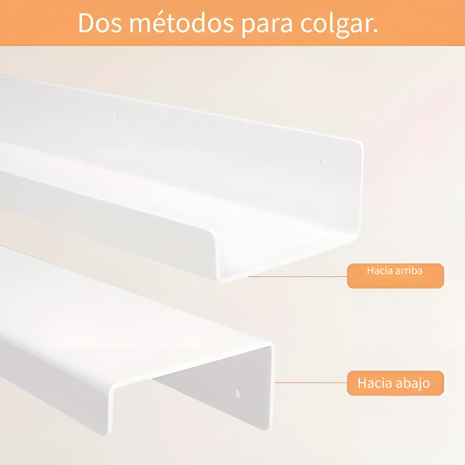 Estantes de acrílico (pack de 4) – Vista de cerca del producto – NQLN Store