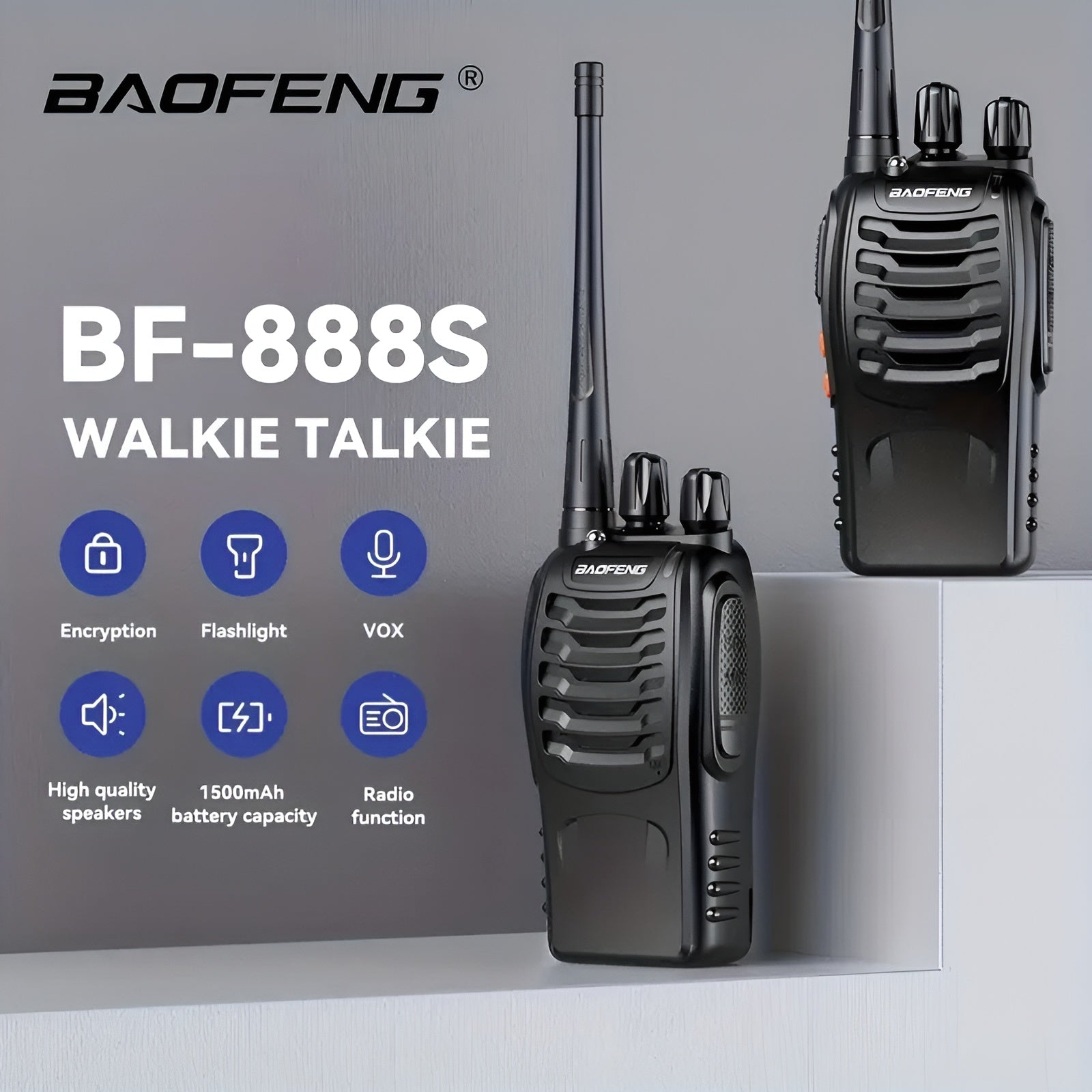 Radios de Comunicación Inalámbricos – Detalle y presentación – NQLN Store Venezuela