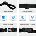 Cinturon de veliz ajustable resistente (2 unidad)