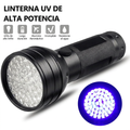 Linterna ultravioleta de mano con 128 LED UV