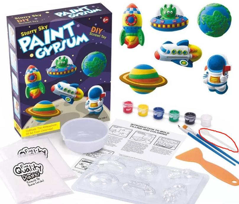 Manualidades con yeso e imanes para pintar – Comprar al mejor precio en NQLN Store Venezuela