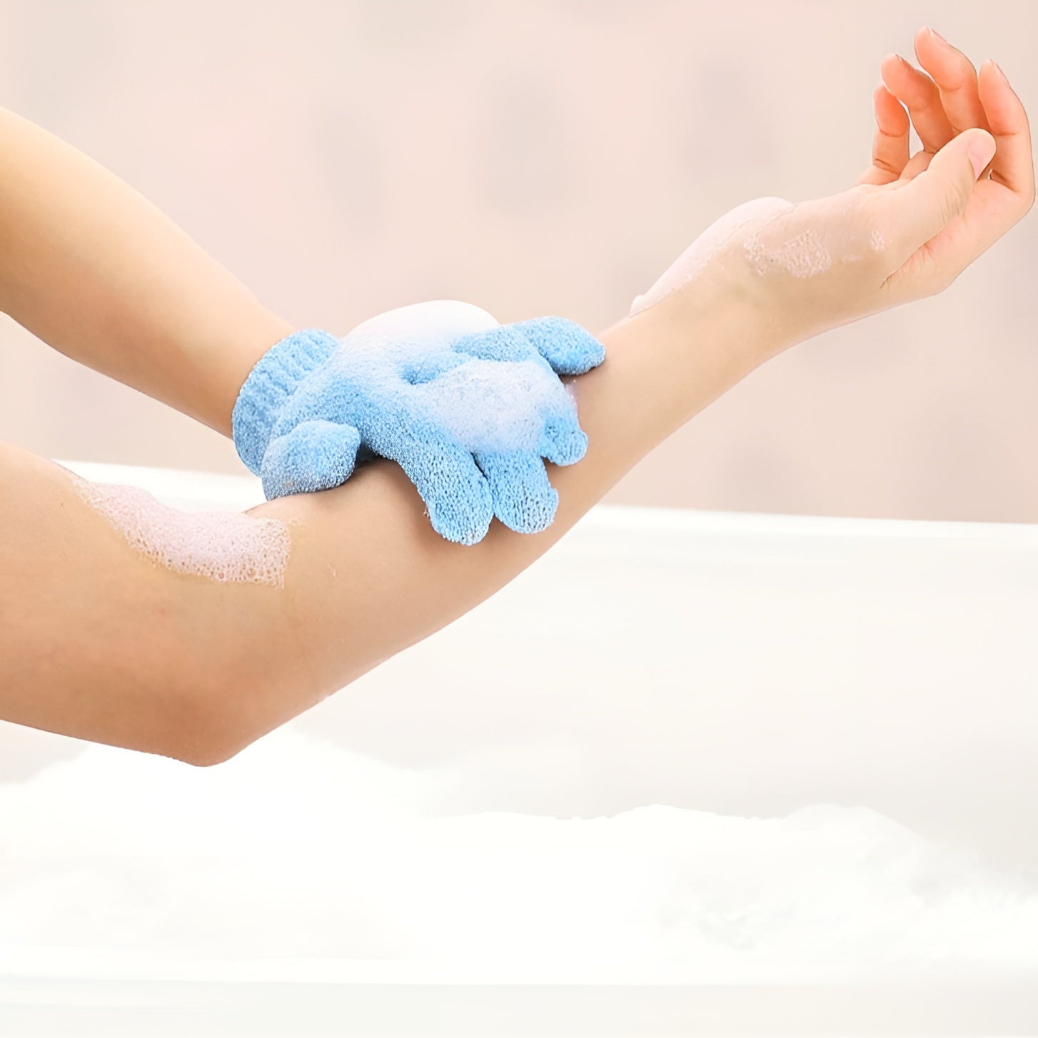 Guante de baño exfoliantes para ducha – Disponible en NQLN Store con envío gratis desde $20