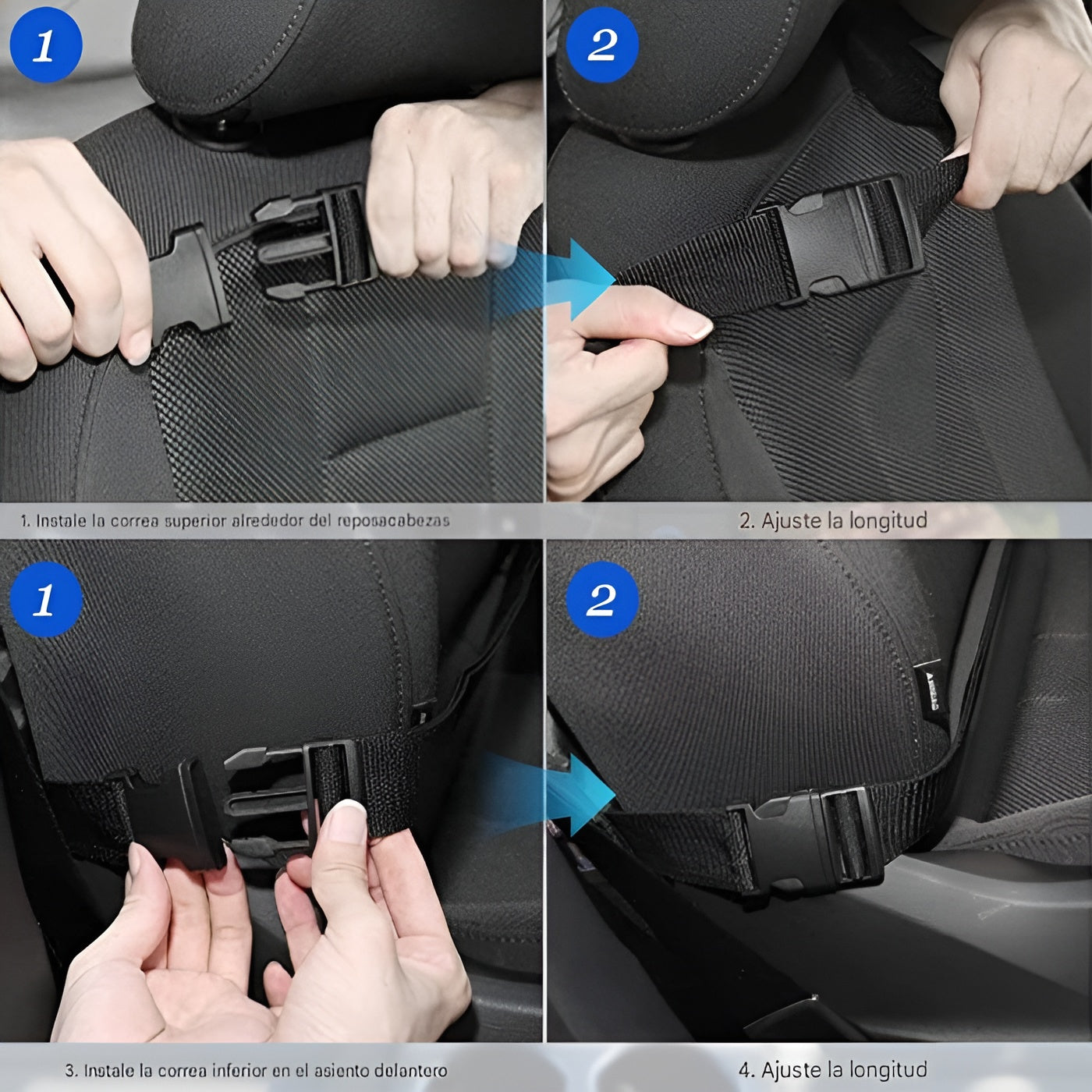 Organizador para asiento trasero de carro (1 unidad) – Envío a toda Venezuela – NQLN Store