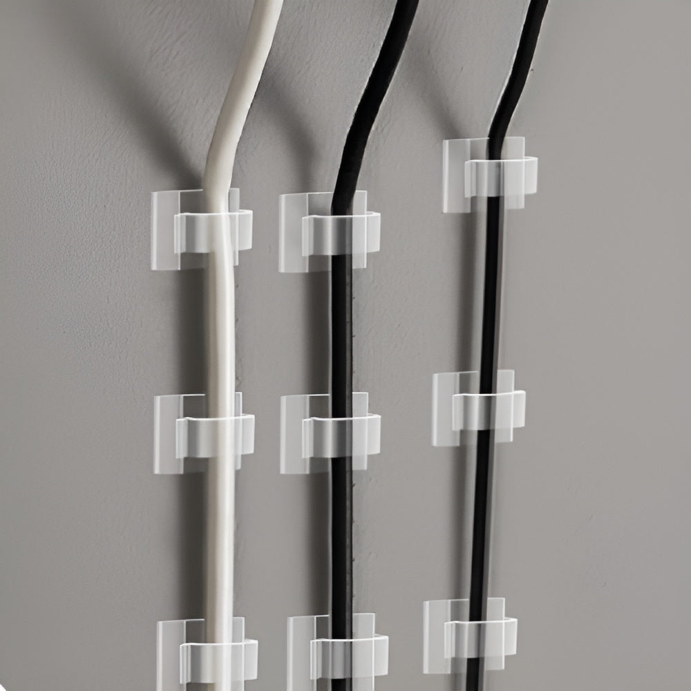 Clips transpartentes organizadores de cables (Pack de 50) – Comprar al mejor precio en NQLN Store Venezuela