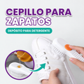 Cepillo multifuncional para zapatos con caja de líquidos