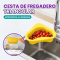 Cesta de fregadero triangular para cocina