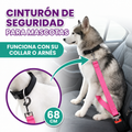 Correa de seguridad para mascotas en carros