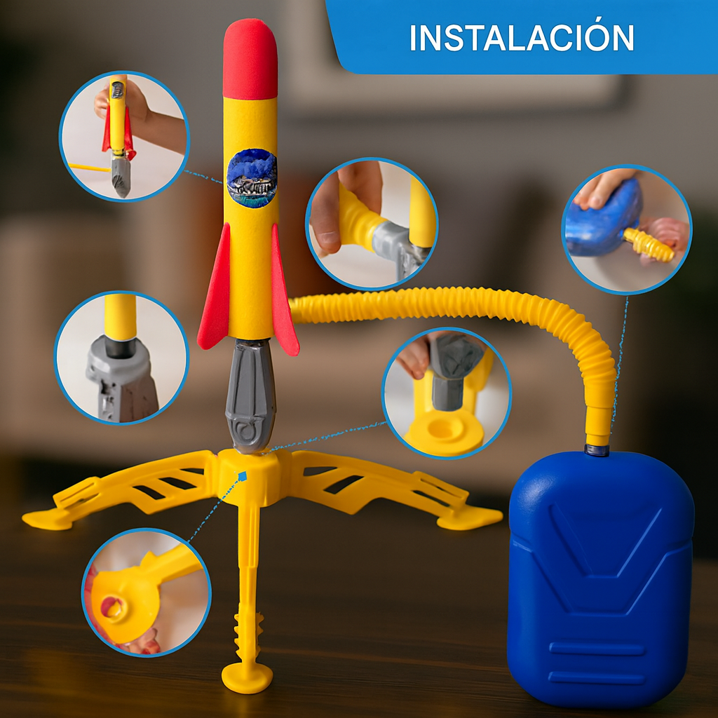 Lanzador de cohetes a pedal – Comprar al mejor precio en NQLN Store Venezuela