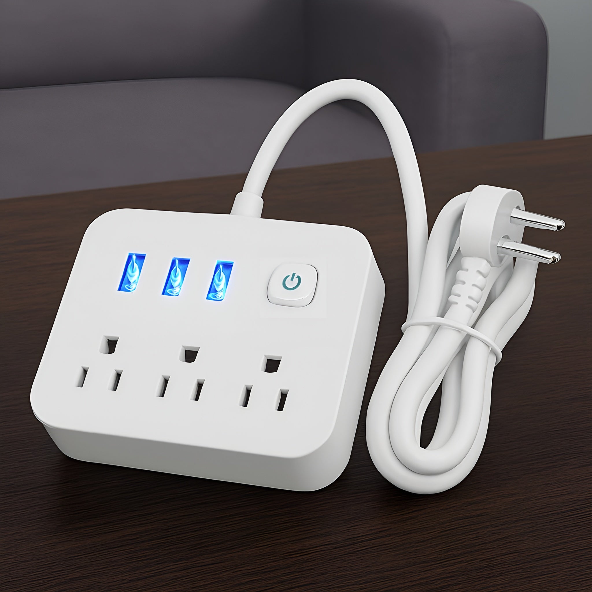 Regleta Extension con USB – Comprar al mejor precio en NQLN Store Venezuela