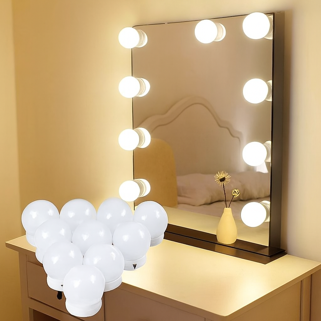 Luces Led en esfera para espejo – Comprar online en NQLN Store Venezuela con envío a todo el país