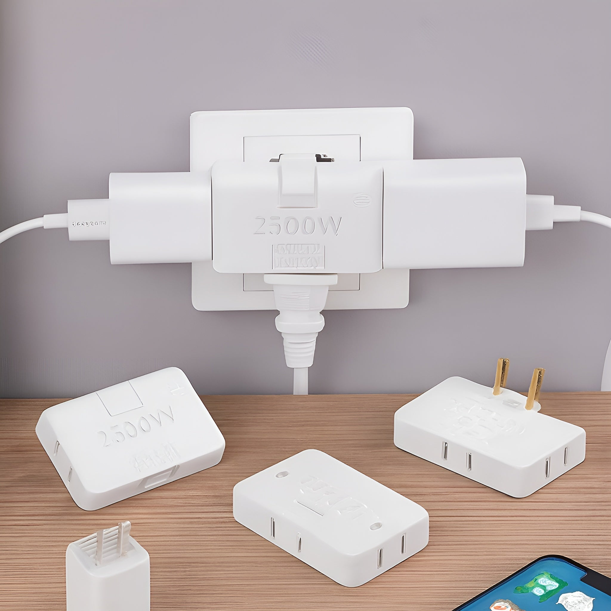 Adaptador de Corriente 3 en 1 de 2500W – Envío a toda Venezuela – NQLN Store