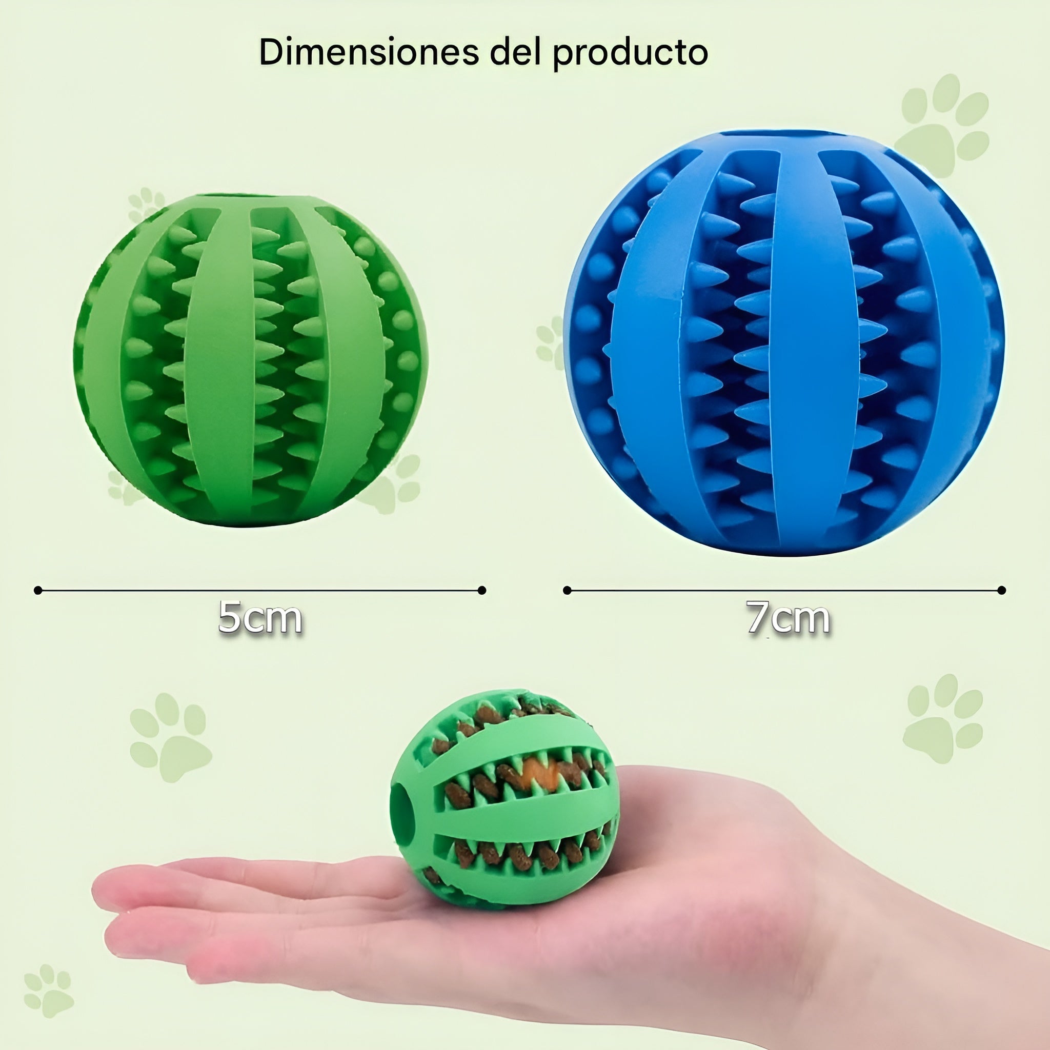 Pelota interactiva para alimentos mascota – Presentación del producto – Comprar en NQLN Store