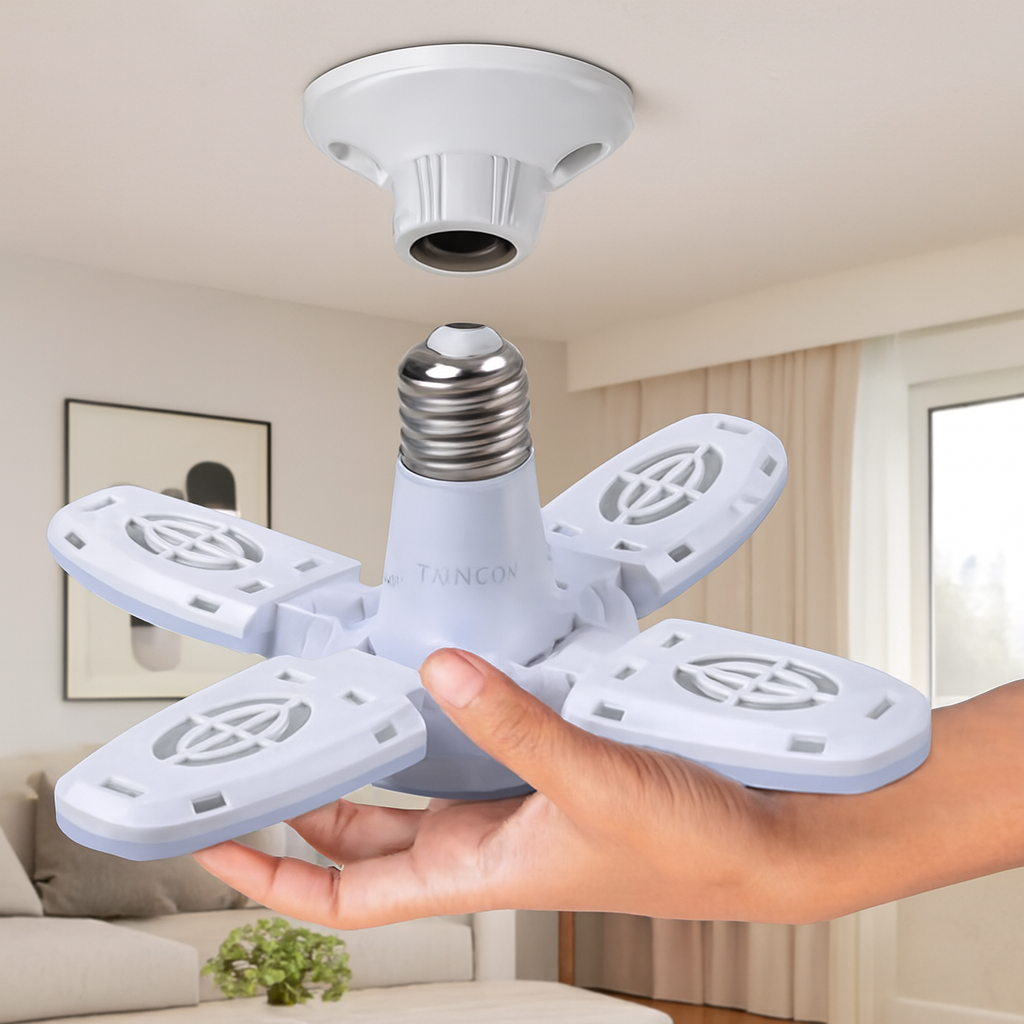 Bombillo LED en forma de cruz plegable – Presentación del producto – Comprar en NQLN Store