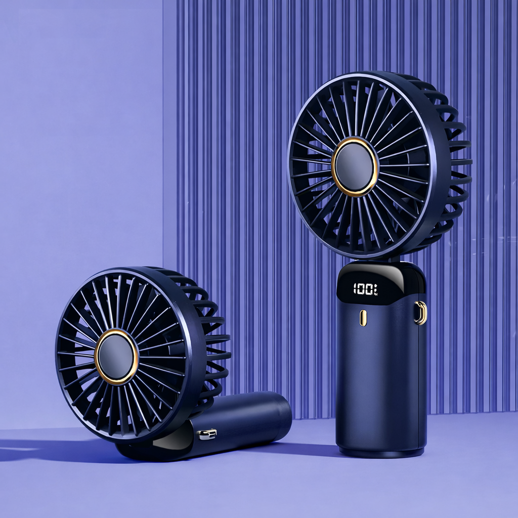 Mini ventilador de mano LED – Presentación del producto – Comprar en NQLN Store