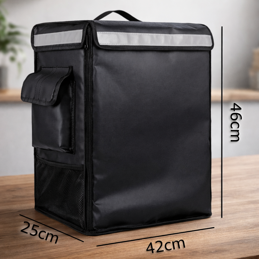 Bolso termico para entregas a domicilio – Vista detalle del producto – NQLN Store