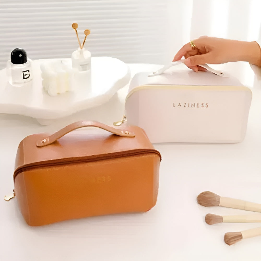 Bolso organizador de maquillaje para viaje – Vista adicional – Disponible en NQLN Store Venezuela