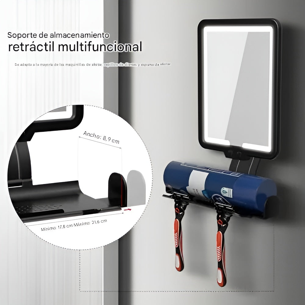 Espejo De Ducha Led – Vista de cerca del producto – NQLN Store