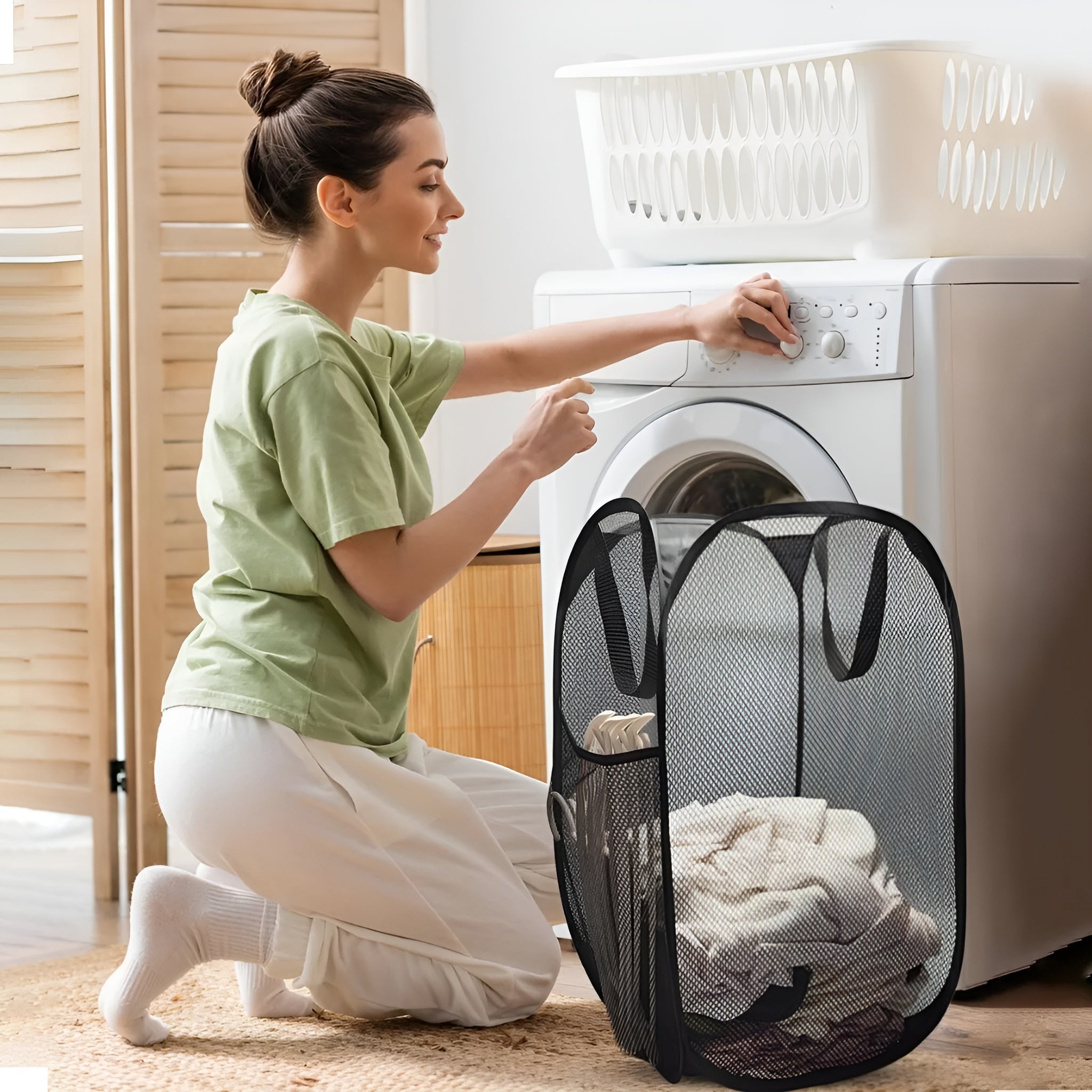 Cesta Plegable Para Ropa Sucia – Comprar al mejor precio en NQLN Store Venezuela
