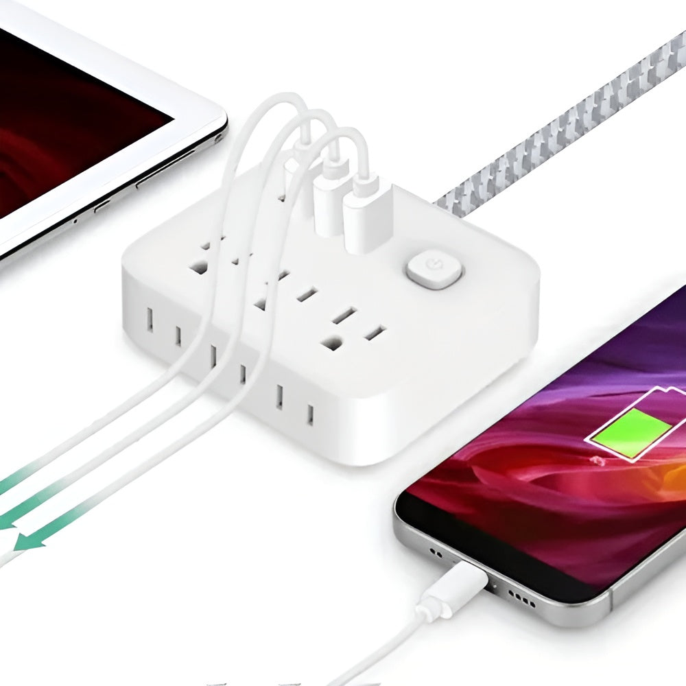 Regleta Extension con USB – Comprar al mejor precio en NQLN Store Venezuela