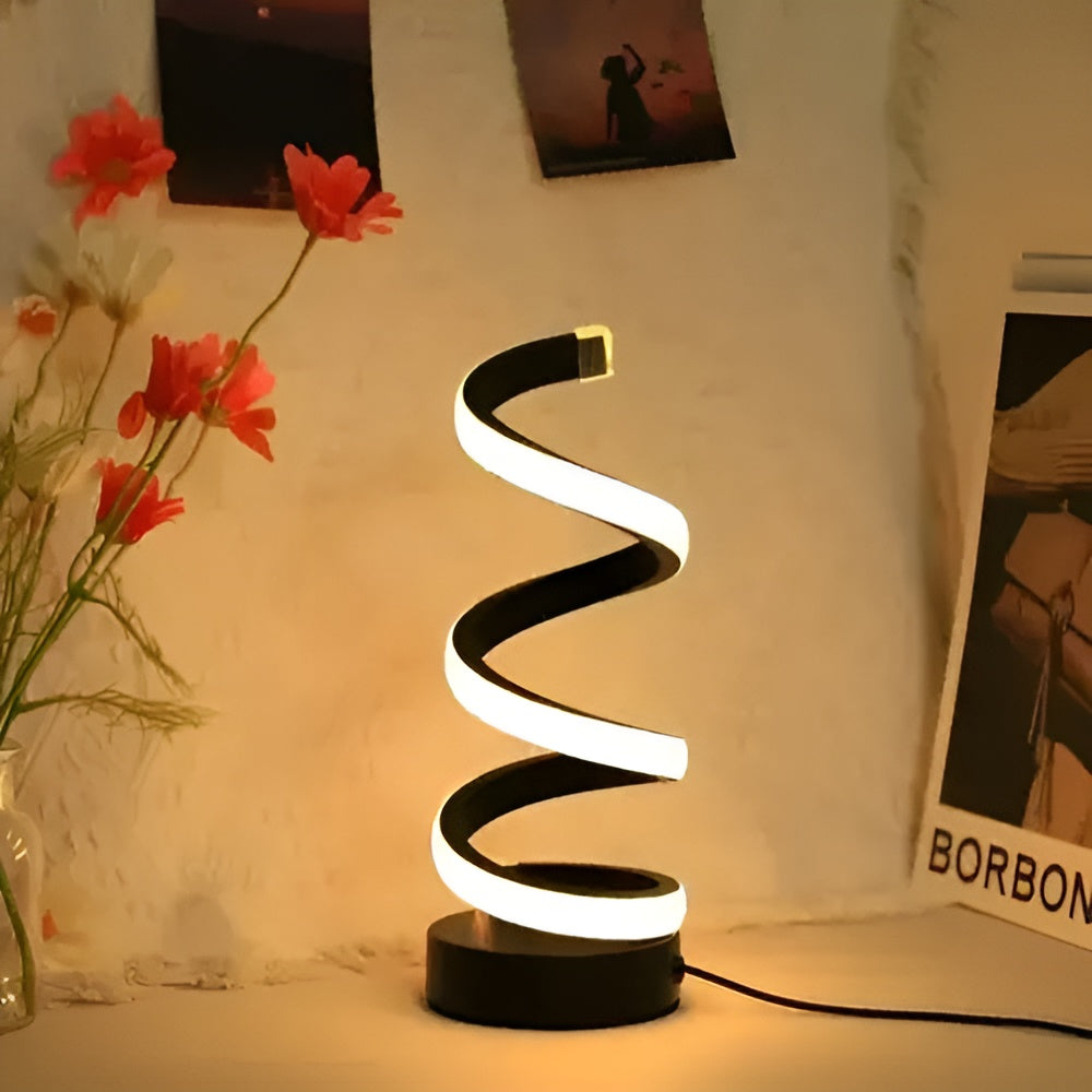 Lampara de mesa moderna – Detalle y presentación – NQLN Store Venezuela