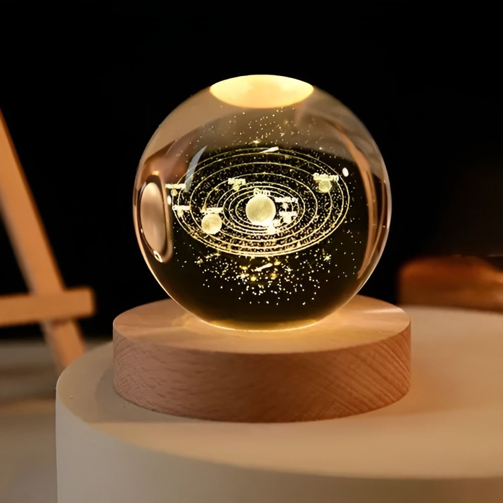 Bola de cristal de luz nocturna – Envío a toda Venezuela – NQLN Store