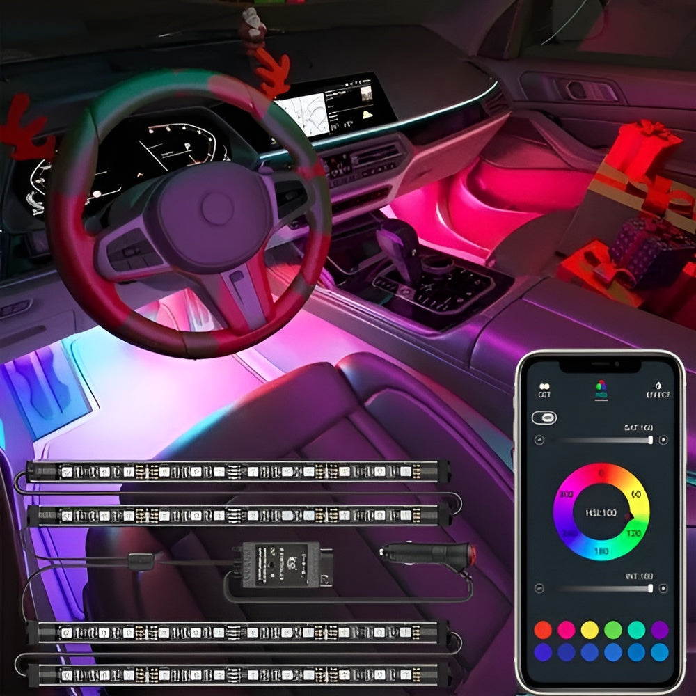 Luz led multicolor para interior de carro – Comprar online en NQLN Store Venezuela con envío a todo el país