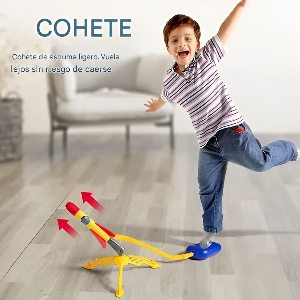 Lanzador de cohetes a pedal – Detalle de calidad y acabado – NQLN Store
