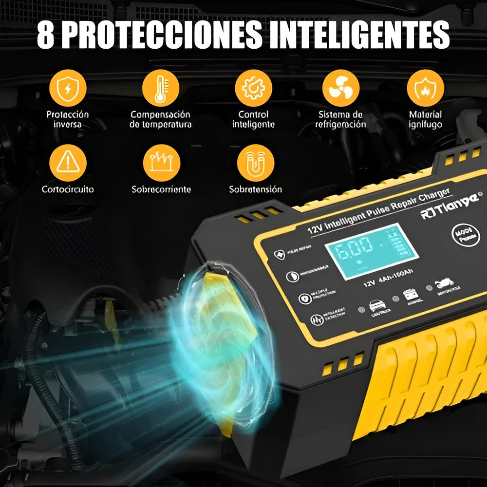 Cargador de batería de carro 12V – Comprar al mejor precio en NQLN Store Venezuela