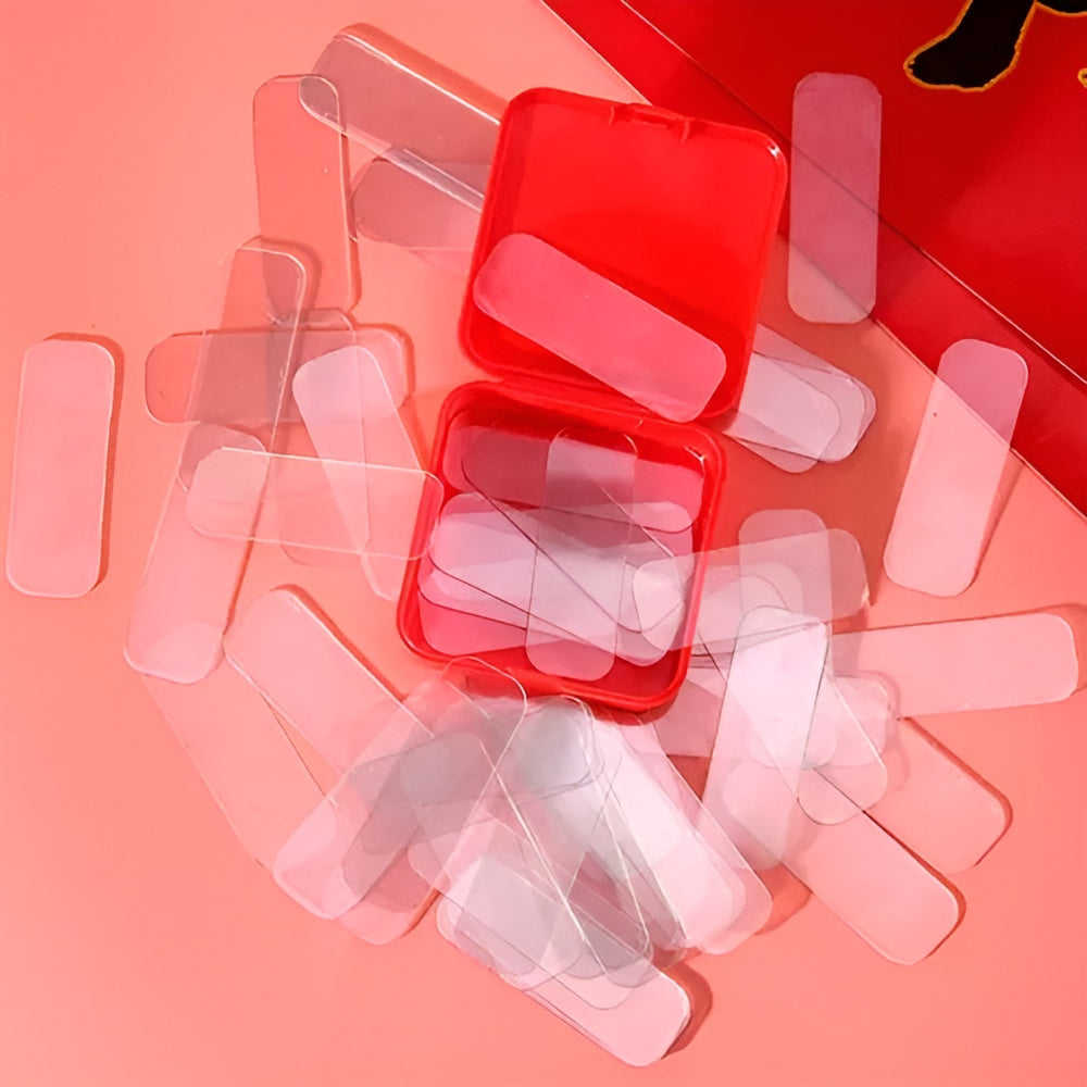 Cinta adhesiva doble cara transparente (60 tiras) – Tienda online NQLN Store Venezuela