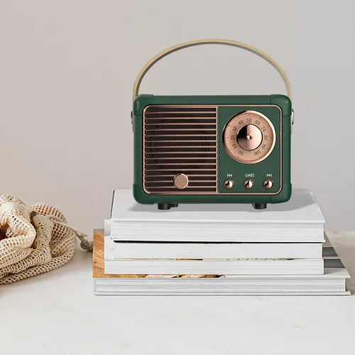Mini Altavoz Retro de bluetooth – Disponible en Caracas y Margarita – NQLN Store