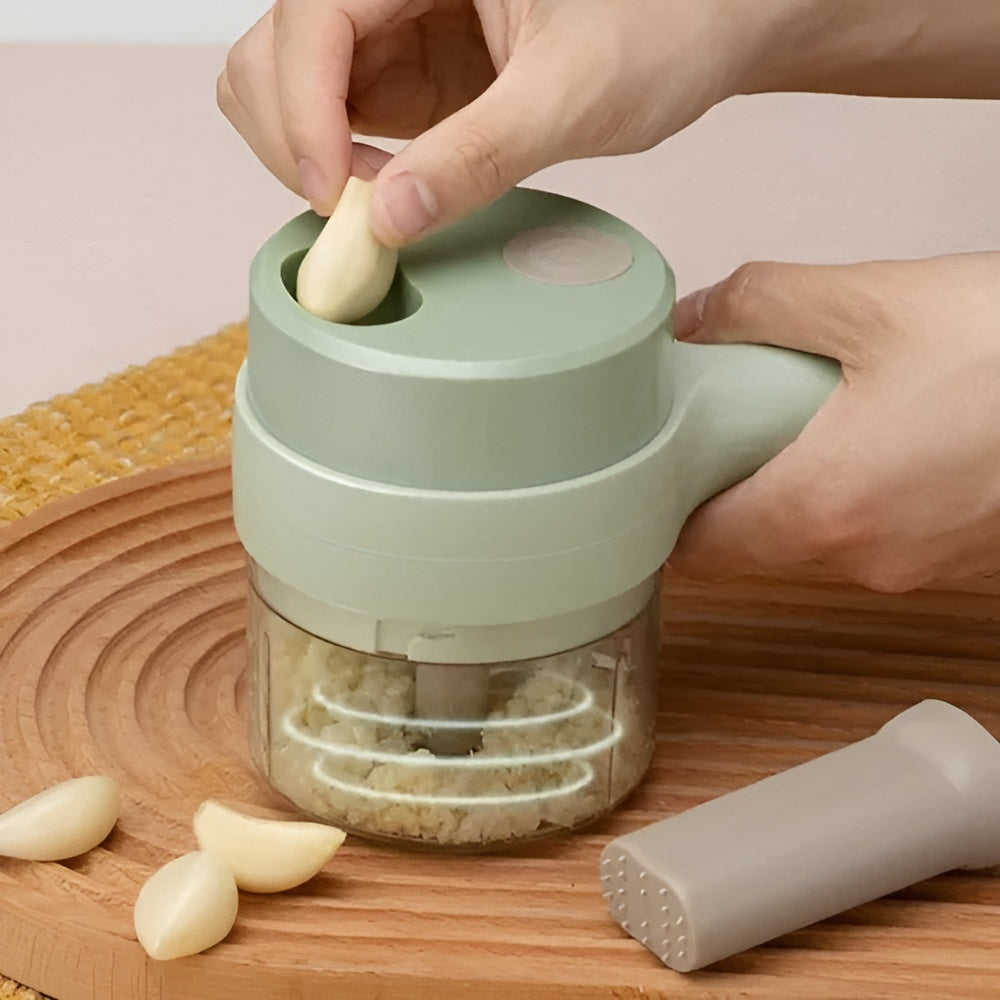 Cortador de verduras recargable 4 en 1 – Envío a toda Venezuela – NQLN Store