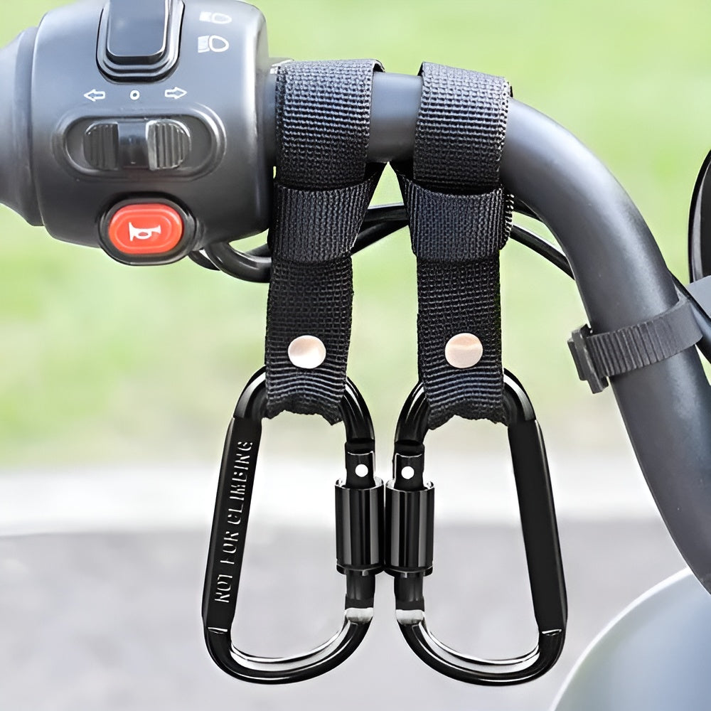 Gancho frontal universal para moto (1 unidad)