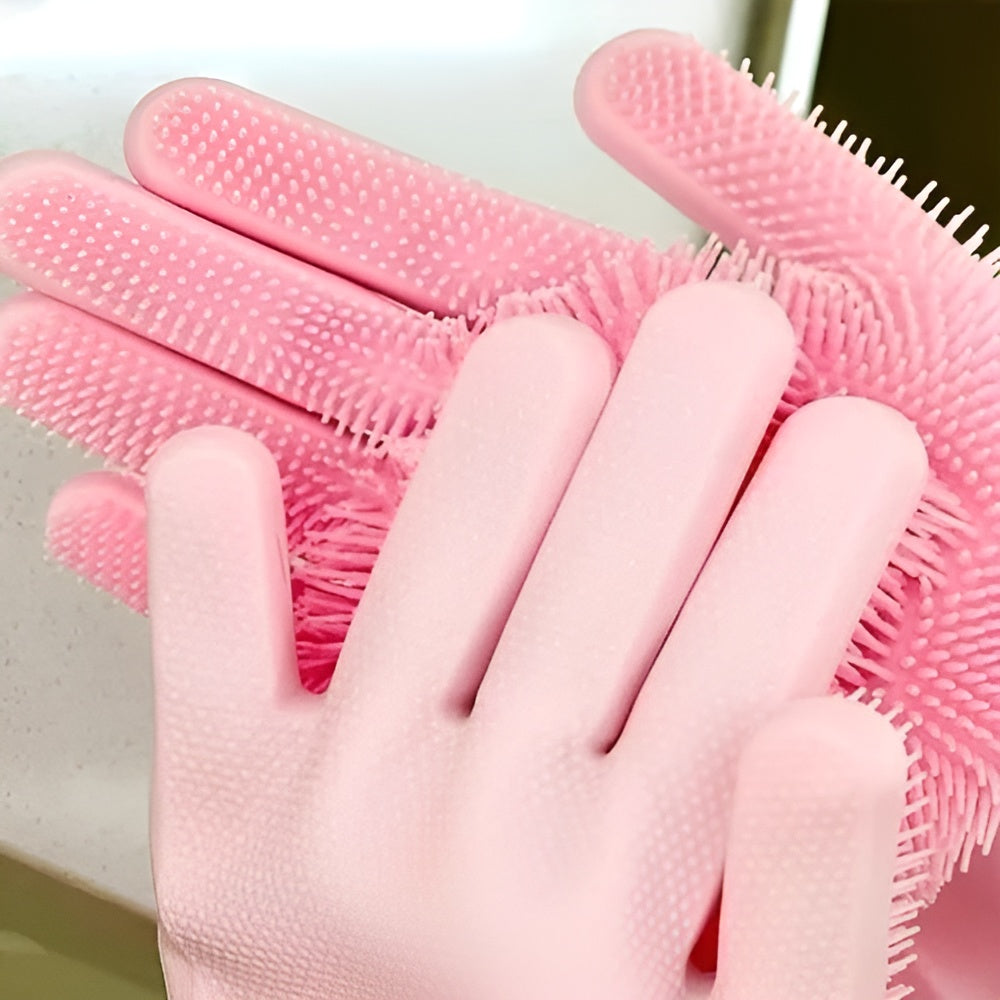 Guantes de silicona para lavar platos – Comprar al mejor precio en NQLN Store Venezuela