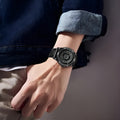 Reloj analógico con cuentas magnéticas