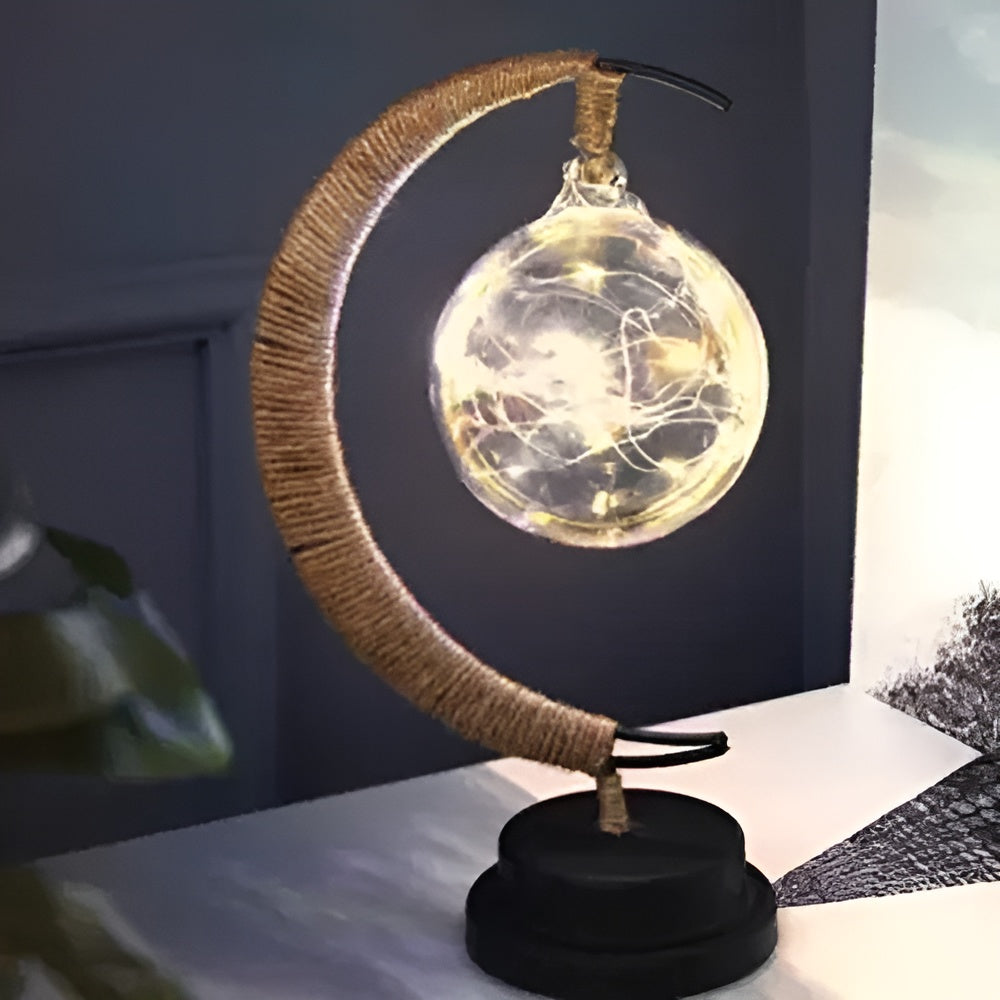 Lámpara de noche de luna de estrella – Detalle de calidad y acabado – NQLN Store