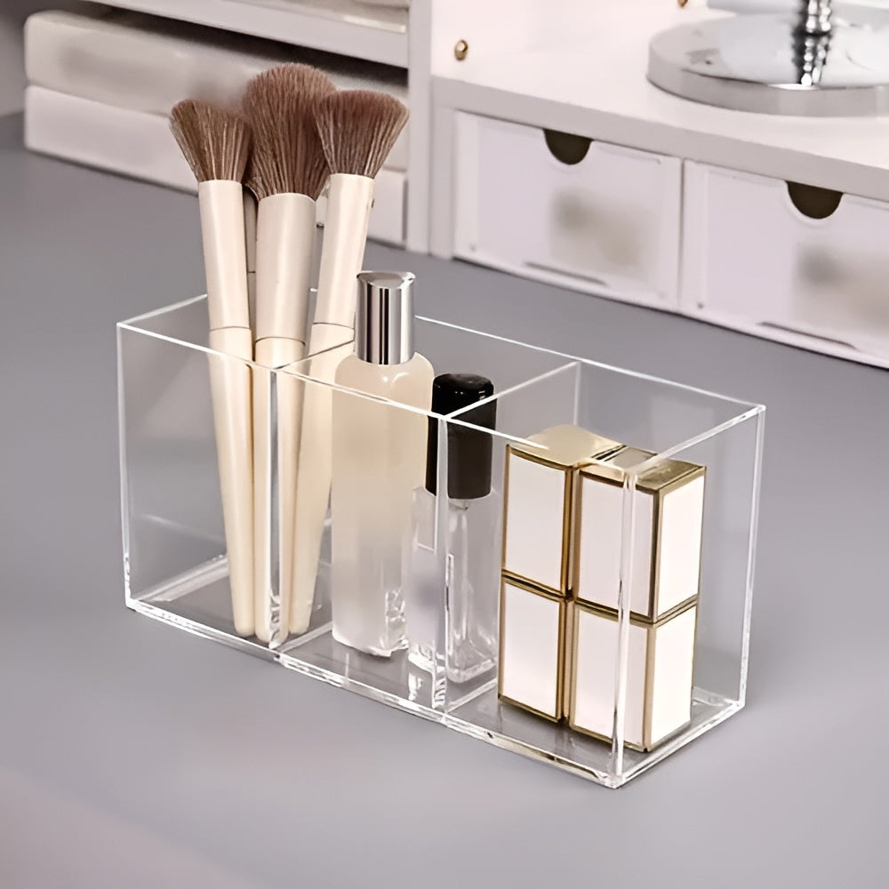Organizador de maquillaje de 3 secciones – Tienda online NQLN Store Venezuela