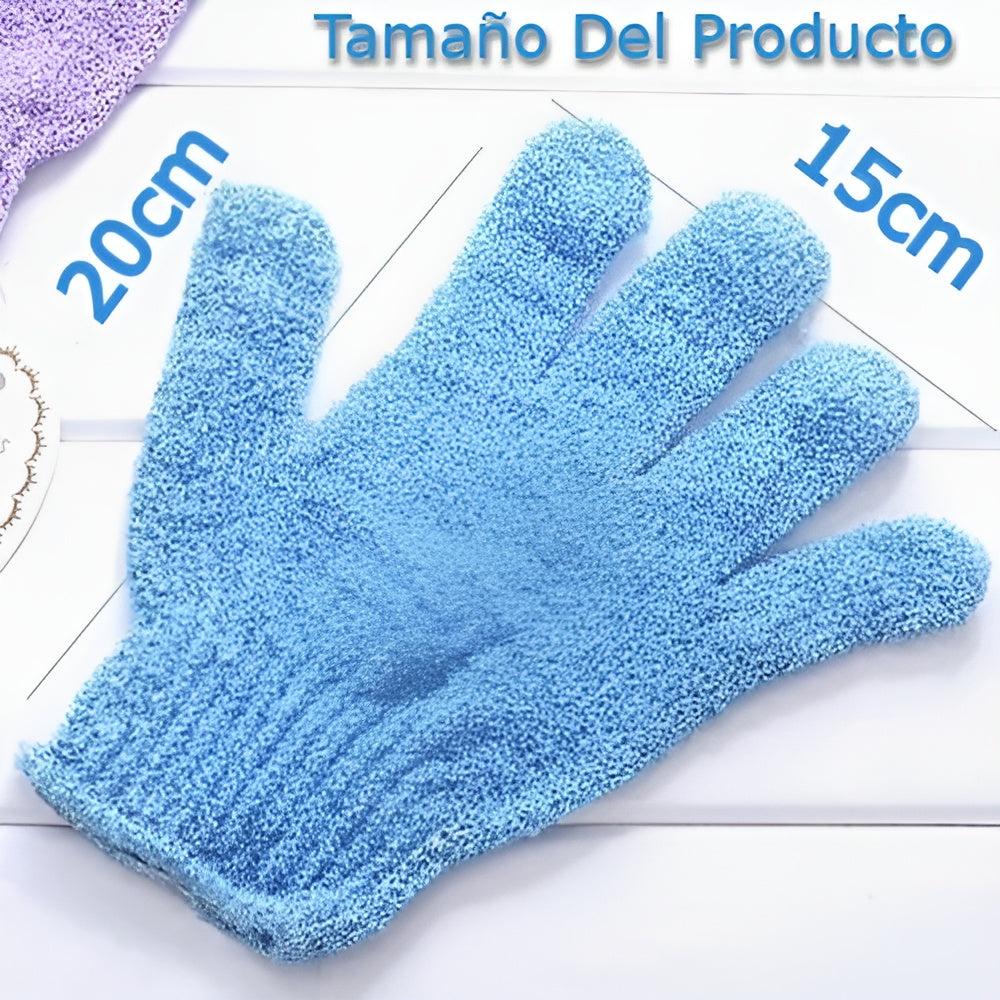 Guante de baño exfoliantes para ducha – Detalle y presentación – NQLN Store Venezuela
